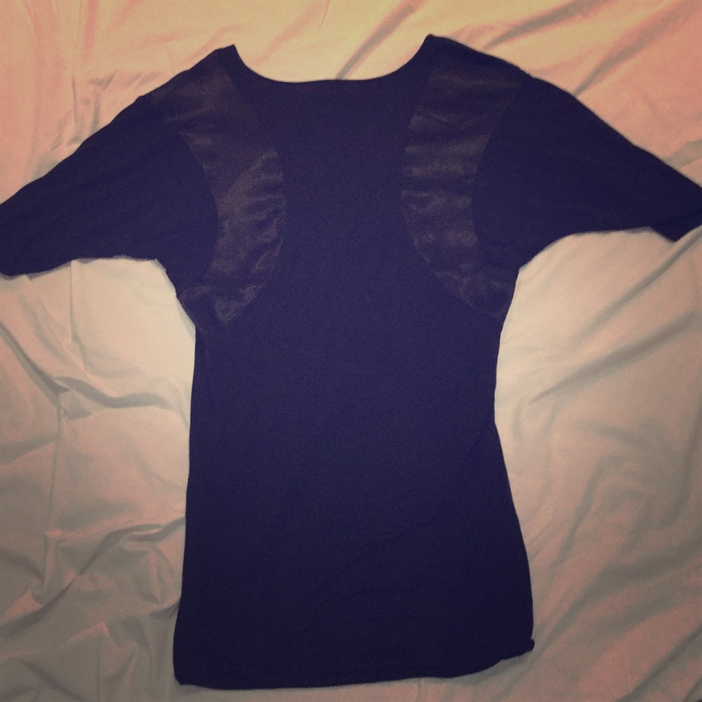 ARMANI EXCHANGE BLACK DRESS